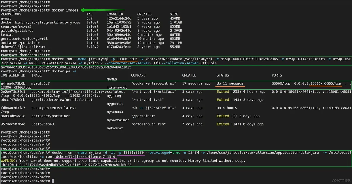 Docker 搭建 JIRA 备忘笔记_mysql_05